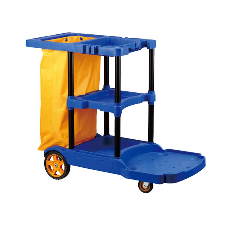 北奧（Beao）UP-068A 藍色酒店賓館客房多用途手推清潔車BA-8北奧（Beao）UP-068A 藍色酒店賓館客房多用途手推清潔車BA-8